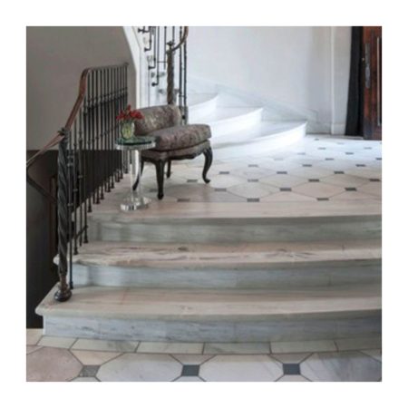 Antique White Marble Reclaimed